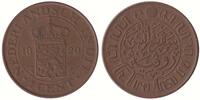 Nederlands Indië 1 Cent Wilhelmina 1890-1948 -