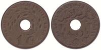 Nederlands Indië 1 Cent Wilhelmina 1890-1948 -