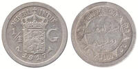 Nederlands Indië 25 Cent Wilhelmina 1890-1948 -
