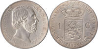 Nederland Koninkrijk 1 Gulden Willem III 1849-1890 -