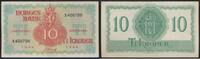 Sedler 10 Kroner London -