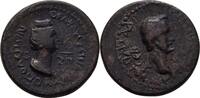 Kilikien Flaviopolis Bronze Antoninus Pius, with Faustina Senior. AD 138-161. -
