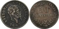 Italien 50 Centesimi Viktor Emanuel II., 1861-1878. -
