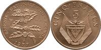 Ruanda 5 Francs Essay - Probe Kaffeestrauch -