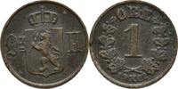 Norwegen 1 Öre Oscar II., 1872-1907 -