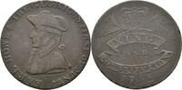 Grossbritannien Hampshire 1/2 Penny Token Earl Howe King and Constitution Emsworth Halfpenny 1794 -
