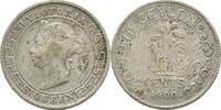 Ceylon 10 Cents Victoria, 1837-1901 -