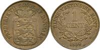 Dänisch Westindien Cent Frederik VII., 1848-1863 -