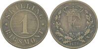 Dänemark 1 Rigsmont Skilling Frederik VII., 1848-63 -