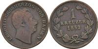 Baden 1 Kreuzer Leopold, 1830-52 -