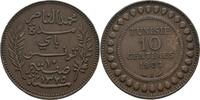 Tunesien 10 Centimes Muhammad al Nasir Bey, 1906-22 -