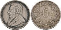 Südafrika 6 Pence Krüger -