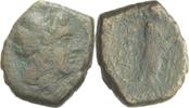 Sizilien Katane Bronze Unter römischer Herrschaft -