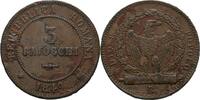 Italien Römische Republik 3 Baiocchi -