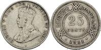 British Honduras 25 Cents George V., 1910-1936 -