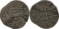 Dänemark 2 Skilling Frederik III., 1648-1670 -