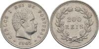 Portugal 200 Reis Carlos -