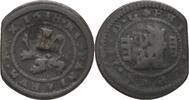 Spanien Segovia 4 Maravedis mit Gegenstempel Philipp III.,1598-1621 -