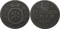 Mainz, Bistum 4 Pfennige Emmerich Joseph von Breitbach-Bürresheim, 1763-1774 -