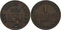 Hessen Kassel Heller Friedrich Wilhelm I., 1847-1866 -