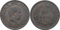 Portugal 20 Reis Carlos I., 1889-1908 -