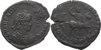 RÖMISCHE KAISERZEIT Constantinople Follis Arcadius, 383-408. -