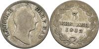 Baden 3 Kreuzer Leopold, 1830-1852 -