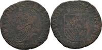 Belgien Tournai Liard Philipp II., 1555-1598 -
