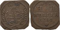 Sachsen Hildburghausen Heller Klippe 1788 Friedrich, 1784-1826 ss 15,00 EUR  Excl. 7,00 EUR Verzending