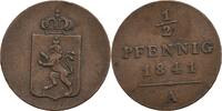 Reuss jüngerer Linie zu Schleiz 1/2 Pfennig Heinrich LXII., 1818-1854 -