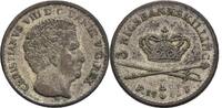 Dänemark 3 Rigsbankskilling Christian VIII., 1839-1848 -