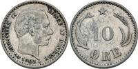 Dänemark 10 Öre Christian IX., 1863-1906 -