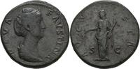 RÖMISCHE KAISERZEIT Sesterz Diva Faustina maior, ab 140 n. Chr. -