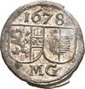 Salzburg, Bistum Einseitiger Pfennig Max Gandolph Graf Küenburg 1668-1687 -