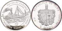 Cuba 5 Pesos History of Cuban Postal Service -