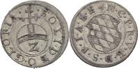 Bayern München Halbbatzen Maximilian I.,1598-1651. -