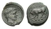 Sizilien/Gela Ae - Trias 420 - 405 v. Christus -