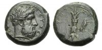 Sizilien/Syrakus AE Hemilitron Hiketas, 288 - 279. -