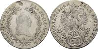 Ungarn Habsburg Nagybanya 20 Kreuzer Franz II. / I., 1792-1835. -