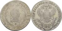 Ungarn Habsburg Nagybanya 20 Kreuzer Franz II. / I., 1792-1835. -