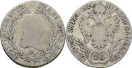 Österreich Ungarn Karlsburg 20 Kreuzer Franz II. / I., 1792-1835. -