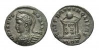 RÖMISCHE KAISERZEIT Follis 323-324 Crispus Caesar, 317 - 326. Vorzüglich 110,00 EUR  Excl. 7,00 EUR Verzending