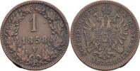 Österreich Habsburg Venedig 1 Kreuzer Franz Josef I. 1848-1916 -