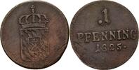 Bayern 1 Pfennig Maximilian IV./ I. Joseph, 1799-1825. -