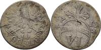 Goslar, Stadt VI Pfennig 1715 Schrötlingsfehler, ss 15,00 EUR  plus 7,00 EUR verzending