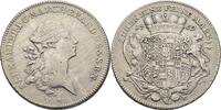 Brandenburg Ansbach Taler Christian Friedrich Karl Alexander, 1757-1791. -
