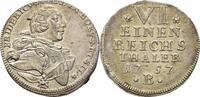 Brandenburg Bayreuth 1/6 Taler Friedrich, 1735-1763 -