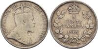 Kanada 5 Cents Edward VII. -