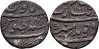 Indien Mughal Surat Rupie Rupee Mughal Aurangzeb -
