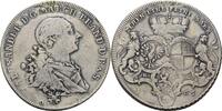 Brandenburg Ansbach Taler Christian Friedrich Karl Alexander, 1757-1791. -